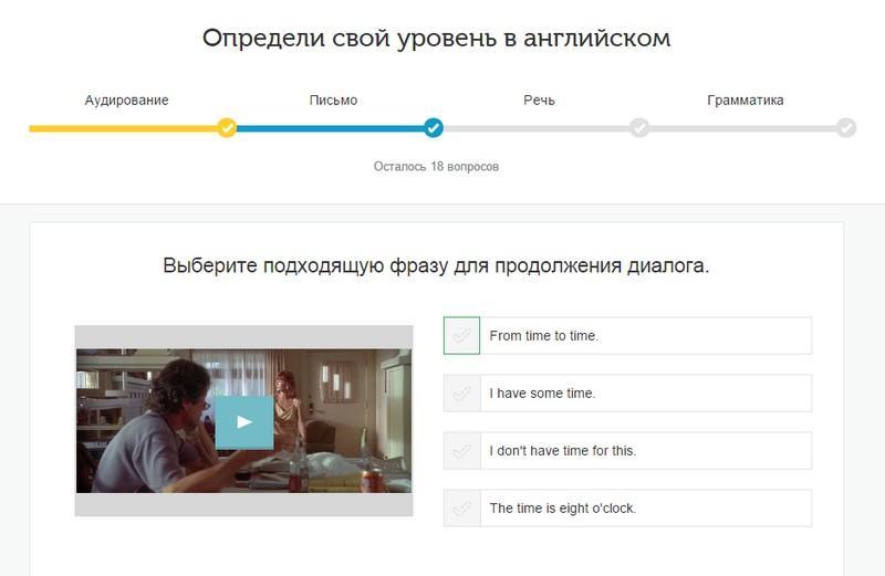 Как проверить свой уровень английского языка онлайн