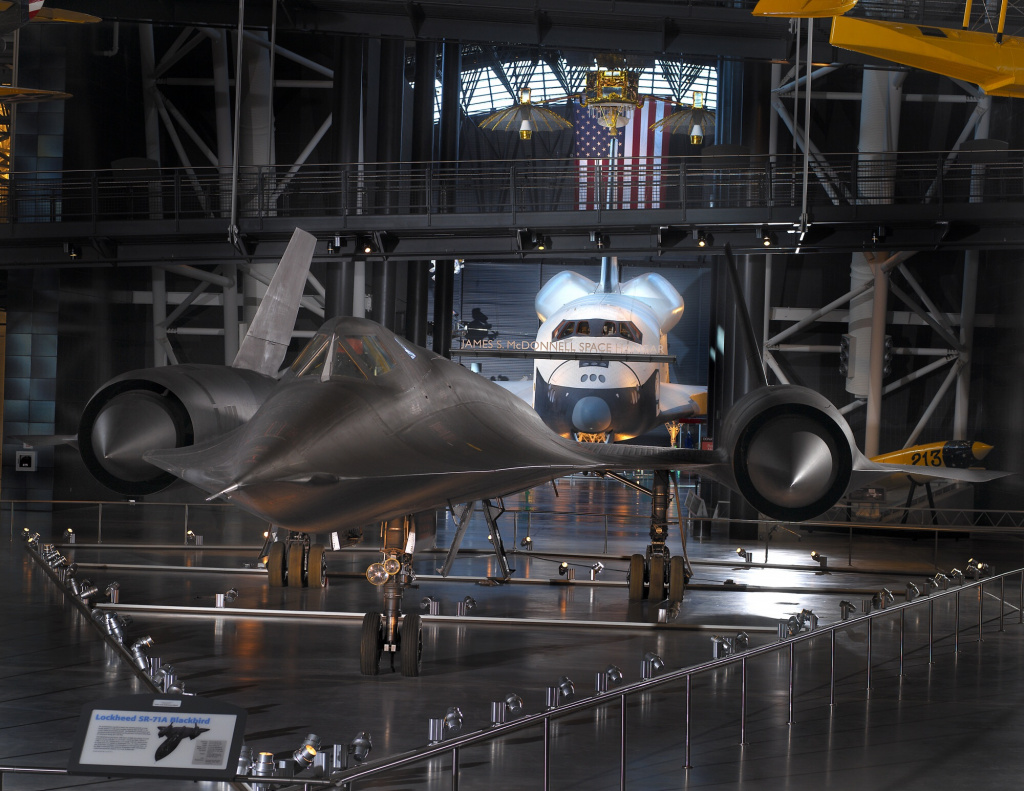 Разведчик SR-71 в Вашингтонском музее